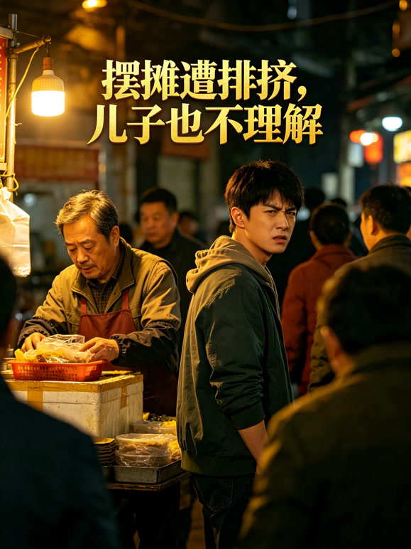 摆摊遭排挤，儿子也不理解