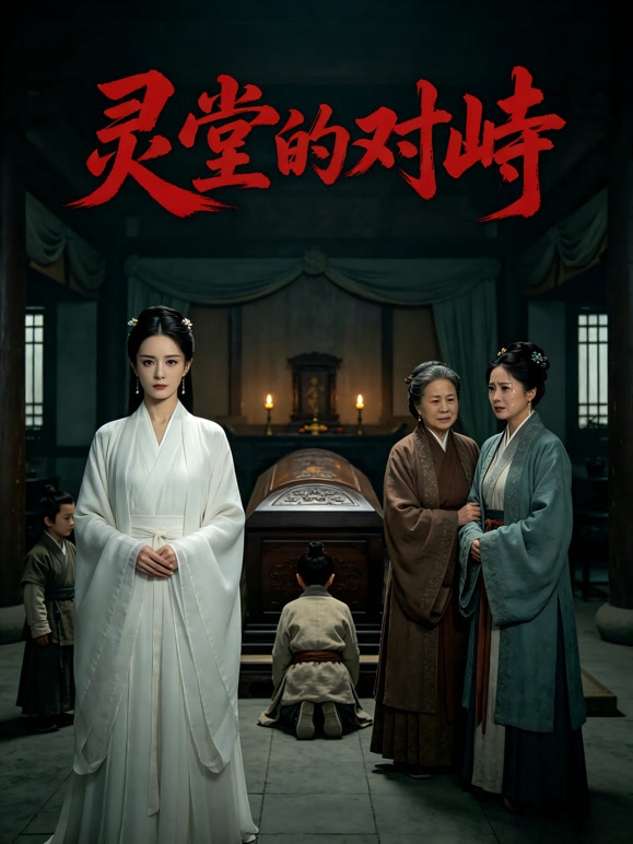 灵堂的对峙