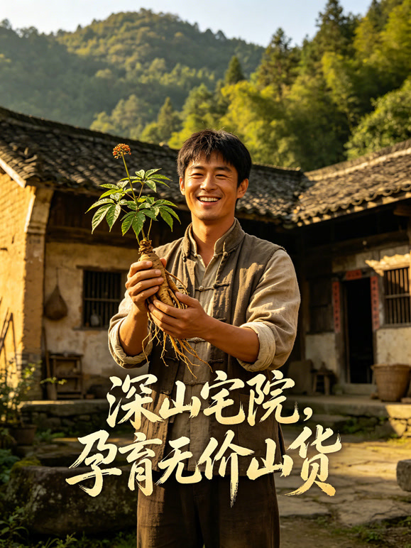深山宅院，孕育无价山货