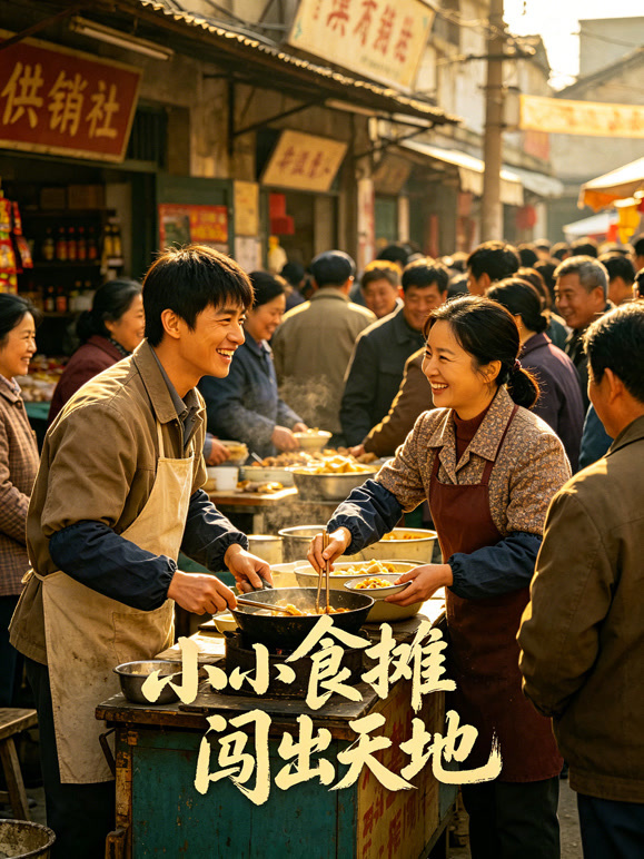 小小食摊闯出天地