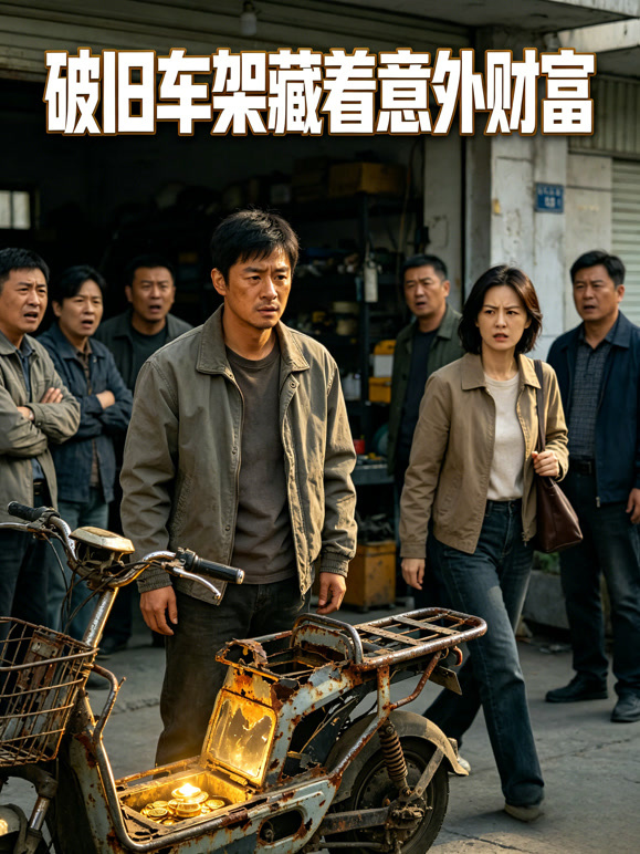 破旧车架藏着意外财富