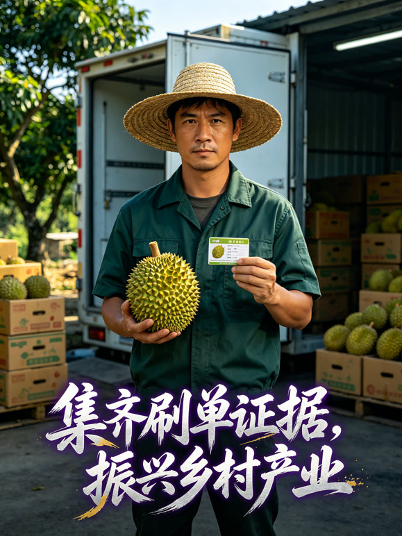 集齐刷单证据，振兴乡村产业
