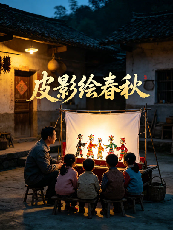 皮影绘春秋
