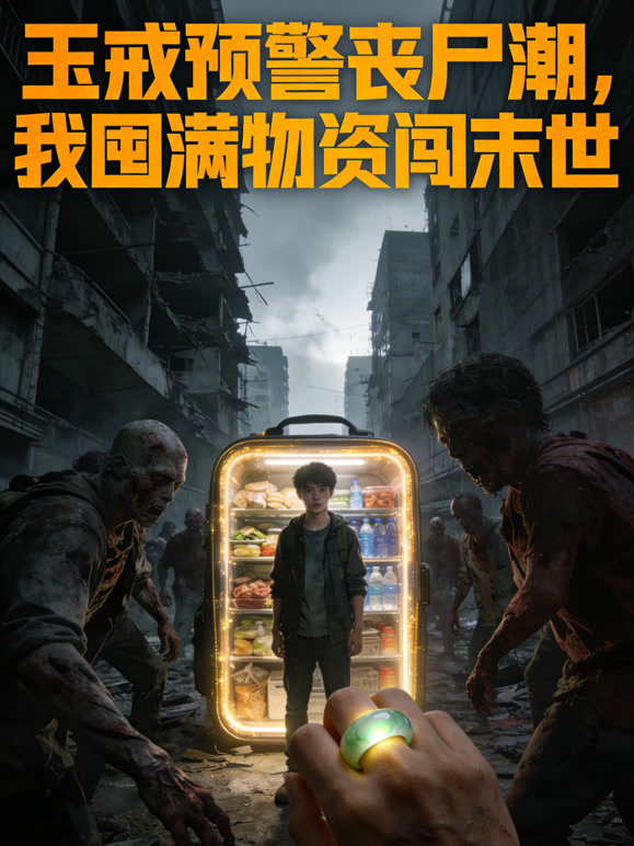 玉戒预警丧尸潮，我囤满物资闯末世