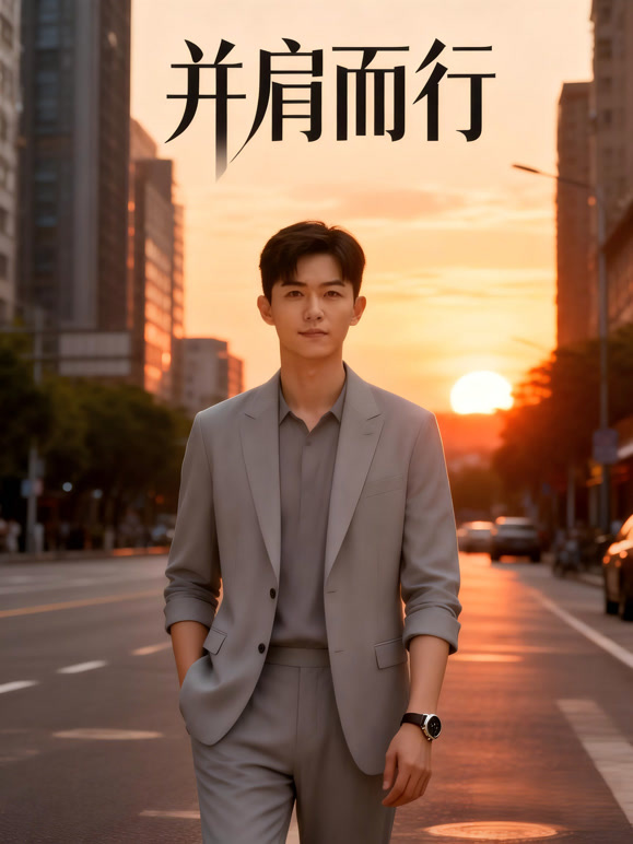并肩而行