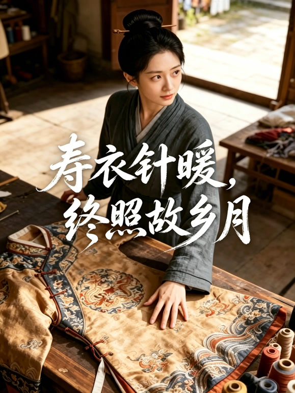 寿衣针暖，终照故乡月