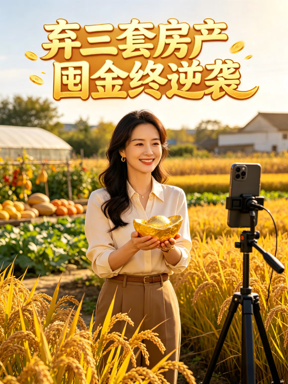 弃三套房产囤金终逆袭