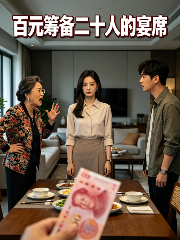 百元筹备二十人的宴席