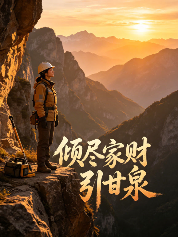 倾尽家财引甘泉