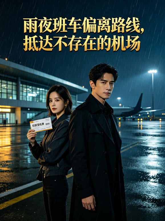 雨夜班车偏离路线，抵达不存在的机场