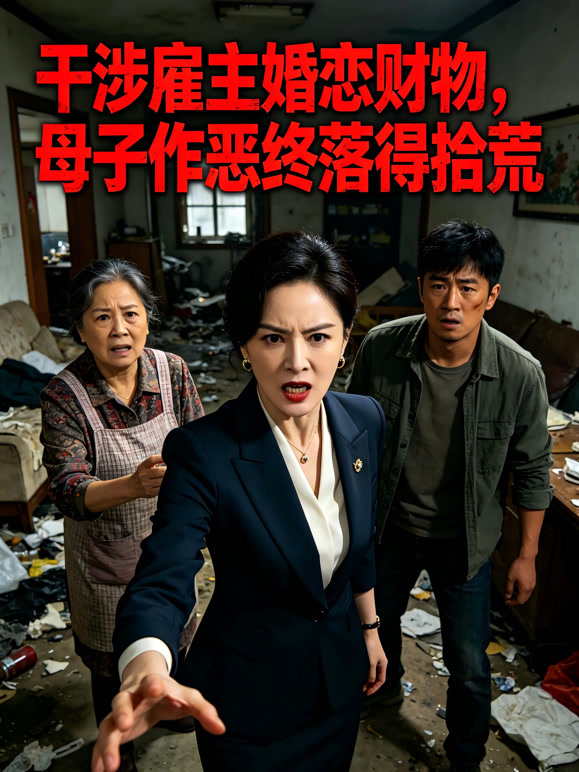 干涉雇主婚恋财物，母子作恶终落得拾荒