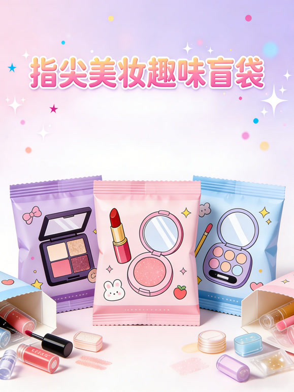 指尖美妆趣味盲袋