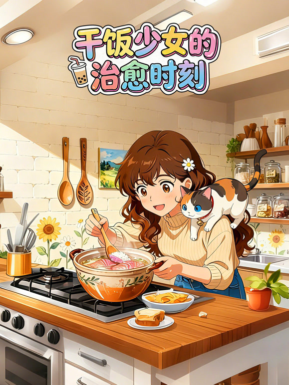 干饭少女治愈时刻
