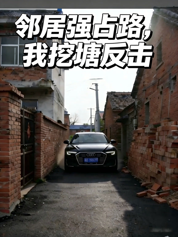 邻居强占路，我挖塘反击