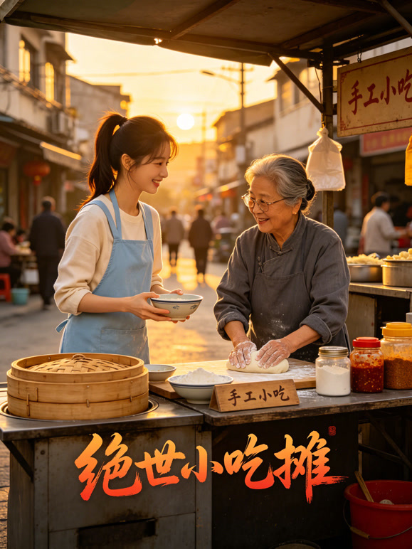 绝世小吃摊
