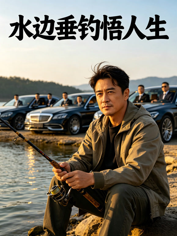 水边垂钓悟人生