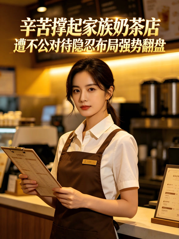 辛苦撑起家族奶茶店 遭不公对待隐忍布局强势翻盘