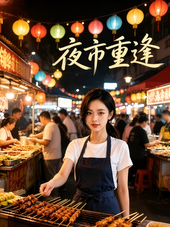 夜市重逢