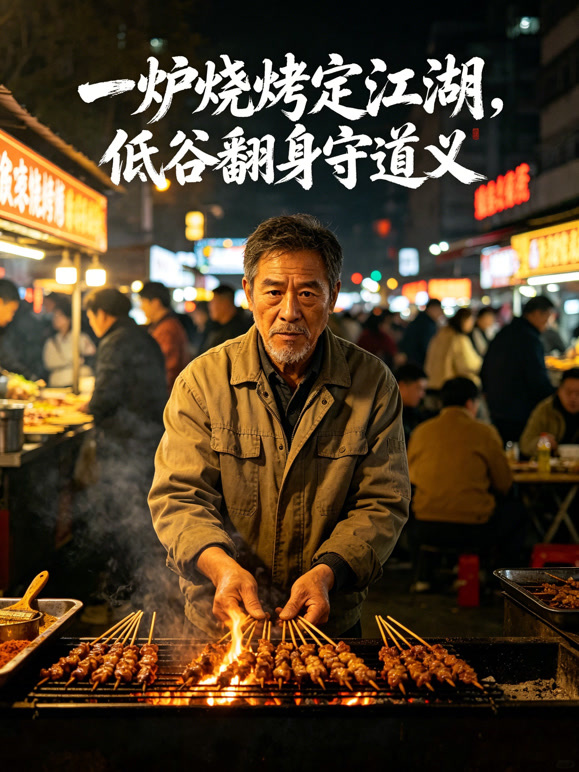 一炉烧烤定江湖，低谷翻身守道义