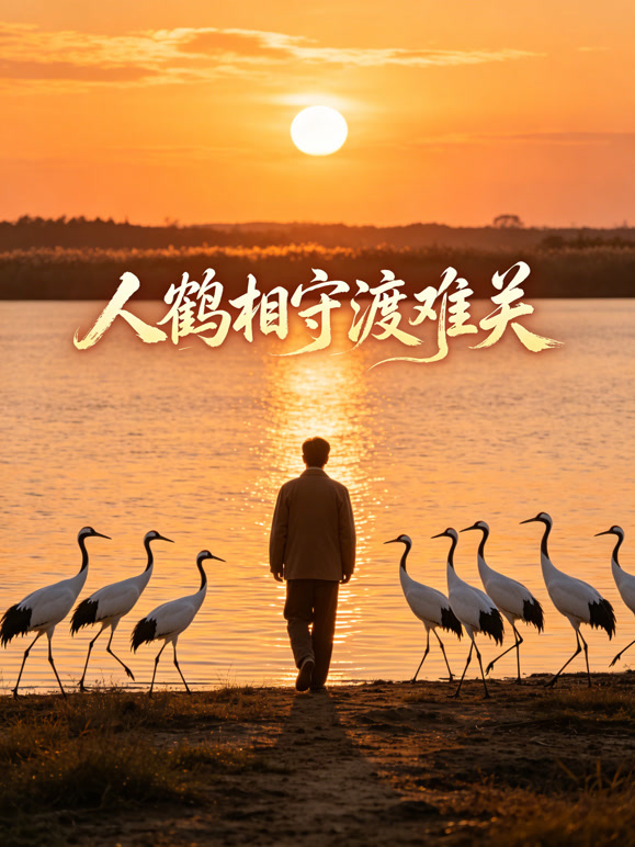 人鹤相守渡难关