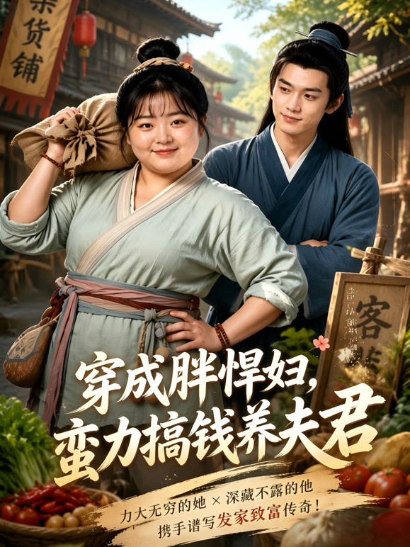 穿成胖悍妇，蛮力搞钱养夫君