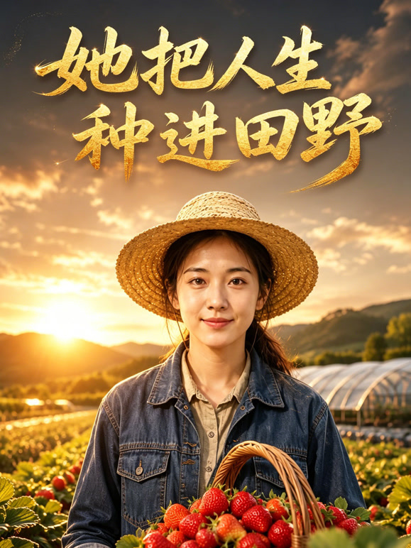 她把人生种进田野