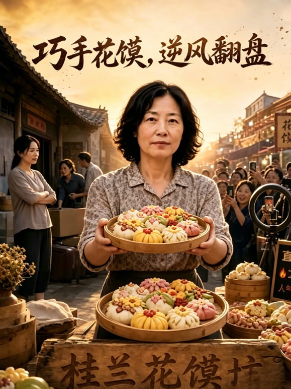 巧手花馍，逆风翻盘