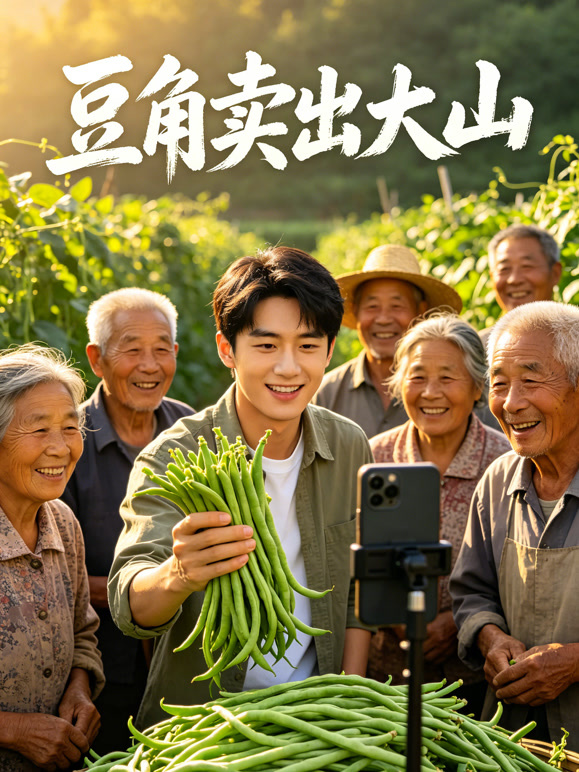 豆角卖出大山