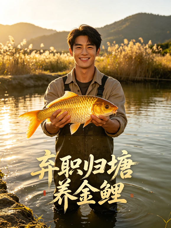 弃职归塘养金鲤