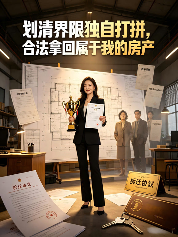划清界限独自打拼，合法拿回属于我的房产