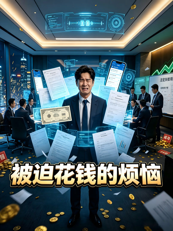 被迫花钱的烦恼