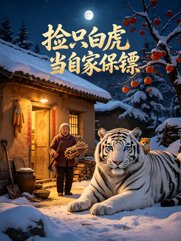 捡只白虎当自家保镖