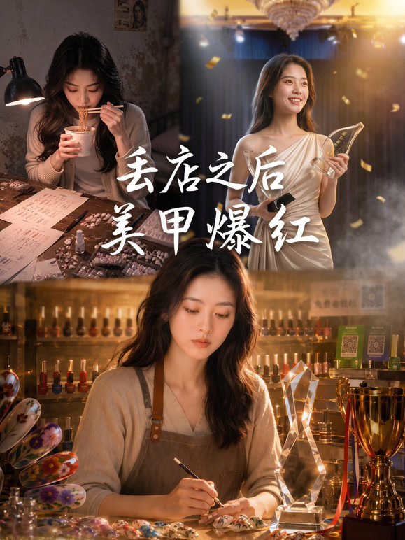 丢店之后，美甲爆红