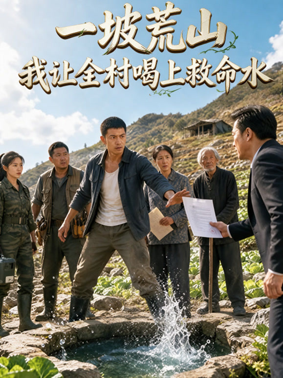 一坡荒山 我让全村喝上救命水