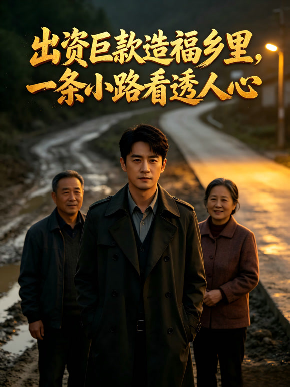 出资巨款造福乡里，一条小路看透人心