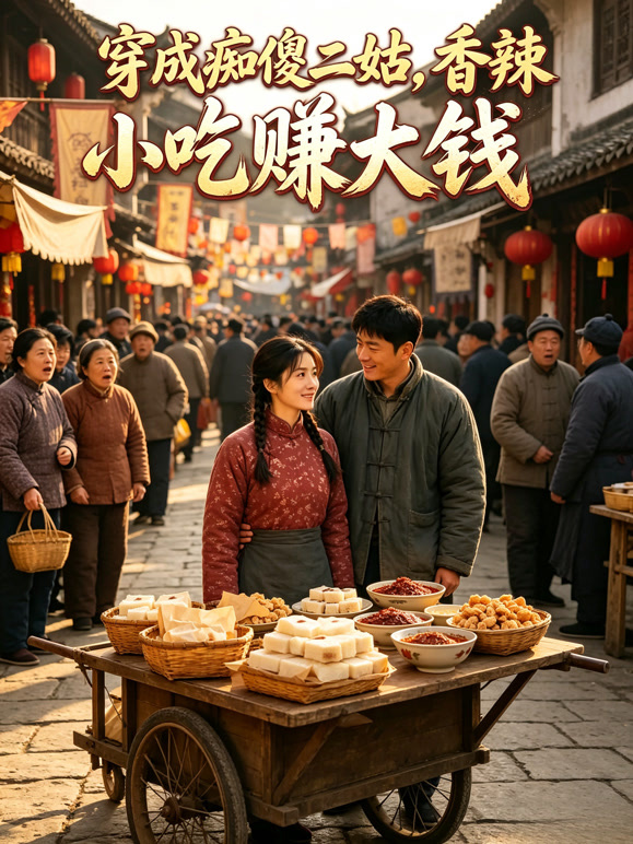 穿成痴傻二姑，香辣小吃赚大钱