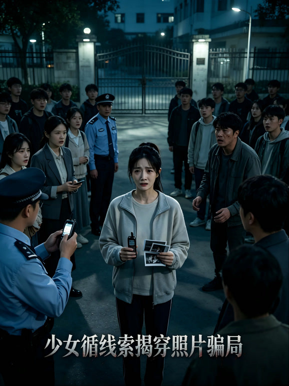 少女循线索揭穿照片骗局