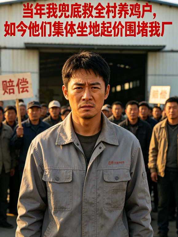 当年我兜底救全村养鸡户，如今他们集体坐地起价围堵我厂