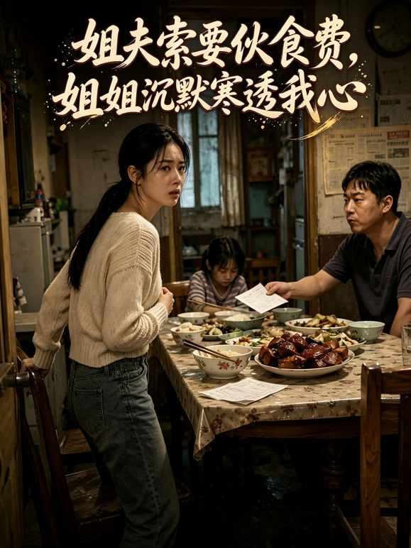 姐夫索要伙食费，姐姐沉默寒透我心