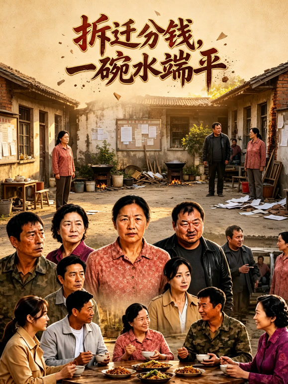 《拆迁分钱，一碗水终端平》