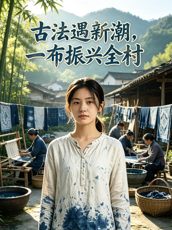 《古法遇新潮，一布振兴全村》