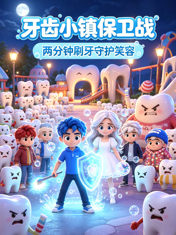 牙齿小镇保卫战