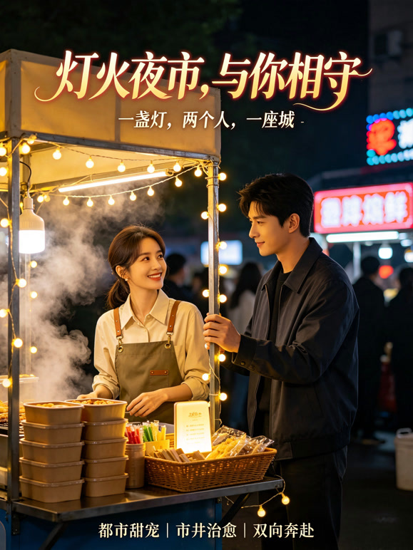 灯火夜市，与你相守