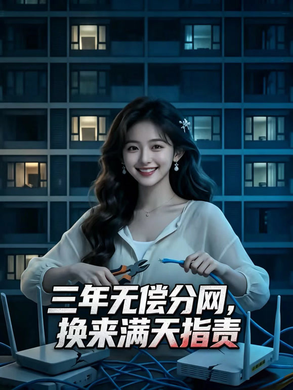 三年无偿分网，换来漫天指责