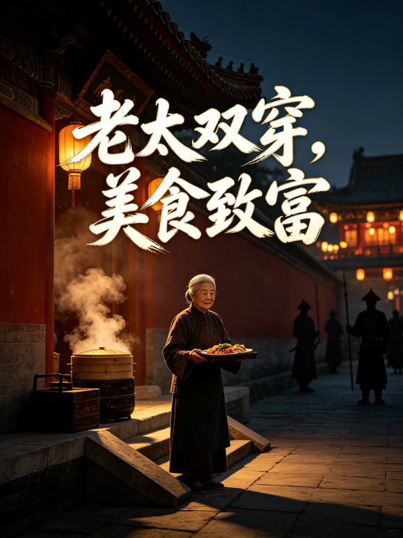 老太双穿，美食致富