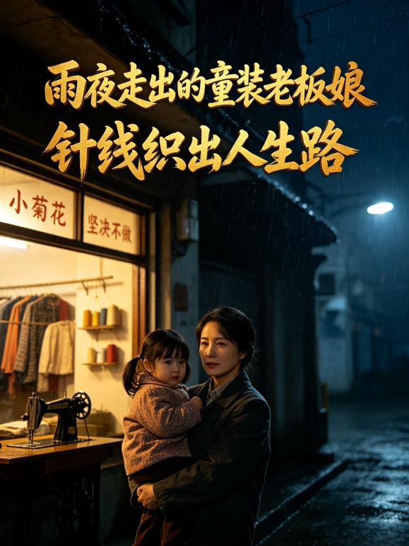 雨夜走出的童装老板娘，针线织出人生路