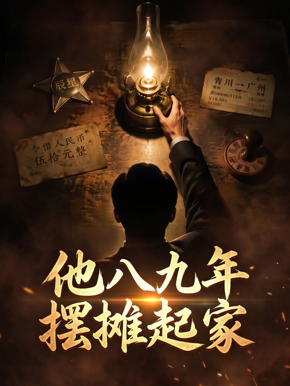 他八九年摆摊起家
