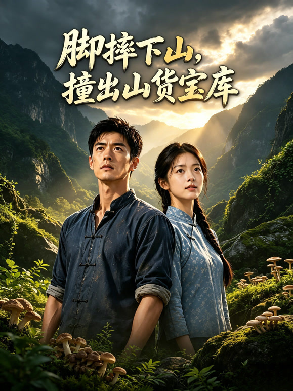 脚摔下山，撞出山货宝库