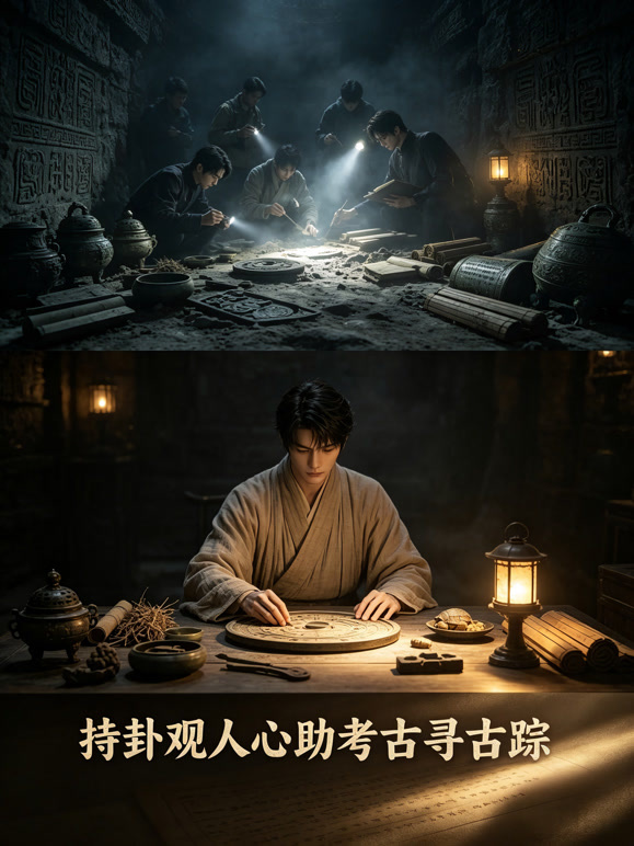 持卦观人心助考古寻古踪