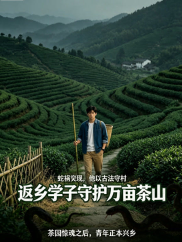 《返乡学子守护万亩茶山》